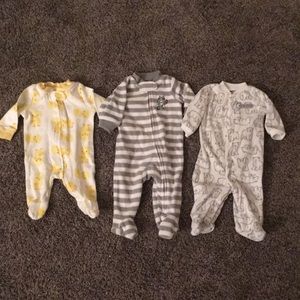 Gender neutral newborn sleep and plays